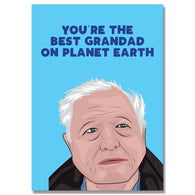 Best Grandad On Planet Earth Card